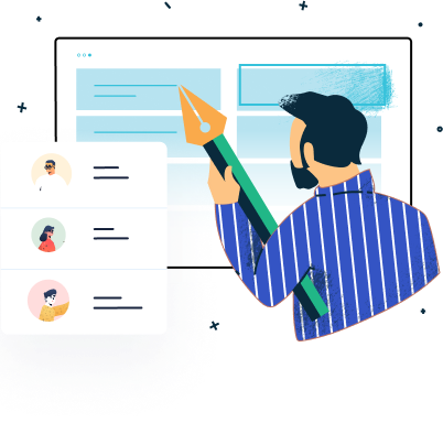 landing page